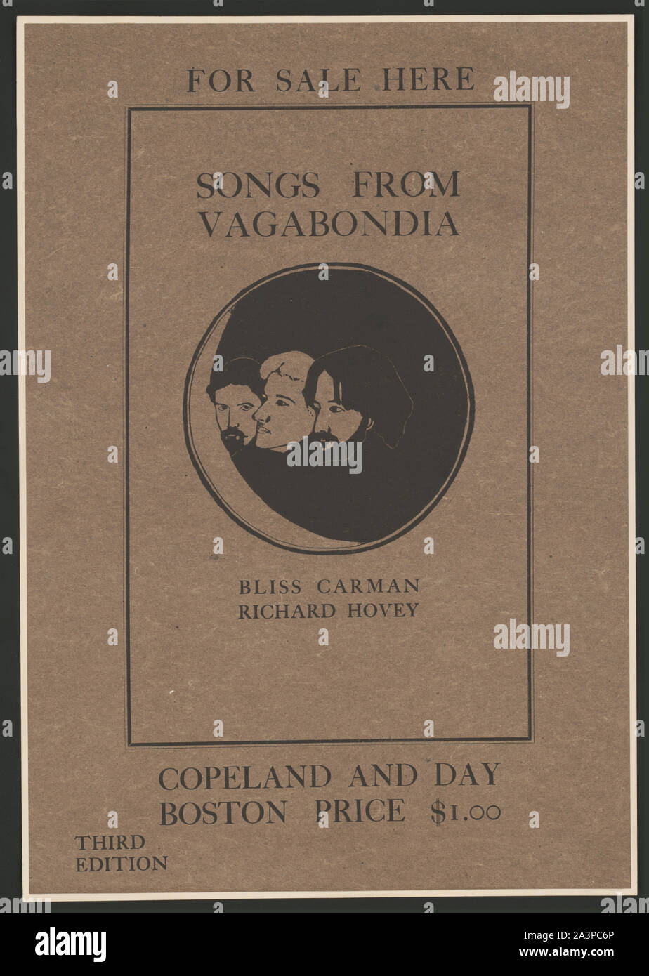 Songs von Vagabondia von Bliss Carman und Richard Hovey Stockfoto