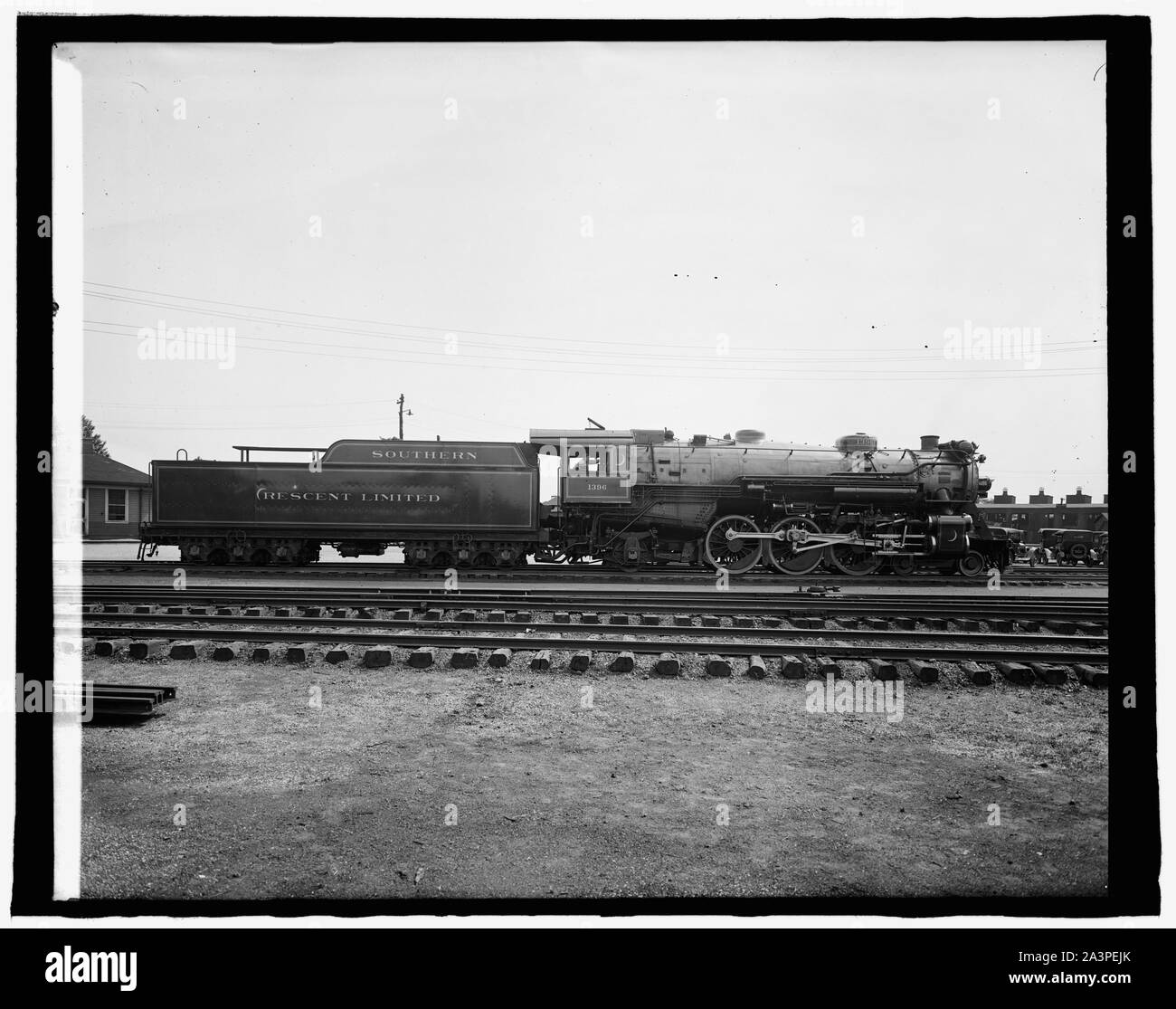 Südliche R.R. Co.Crescent Lokomotive Stockfoto
