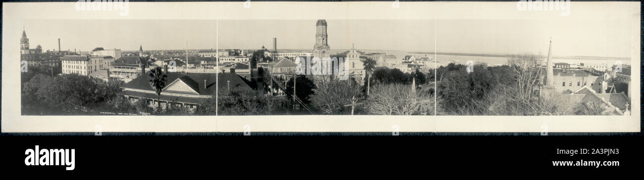 St. Augustine, Fla. Von Lyon Gebäude Stockfoto
