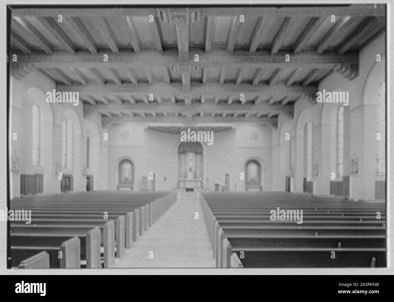 St. Helena Kirche und Schule, Benedikt und Olmstead Aves., Bronx, New York. Stockfoto