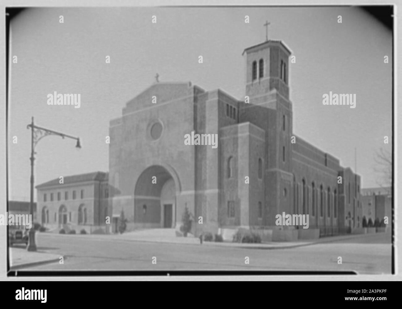St. Helena's Kirche, Parkchester, Bronx. Stockfoto