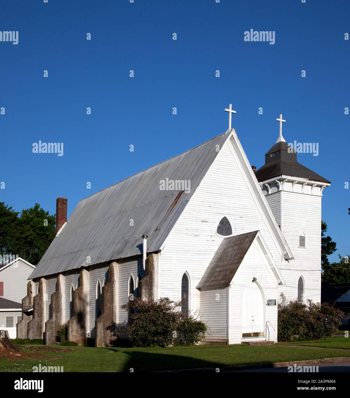 St. John's Episcopal Church, Tuscumbia, Alabama Stockfoto