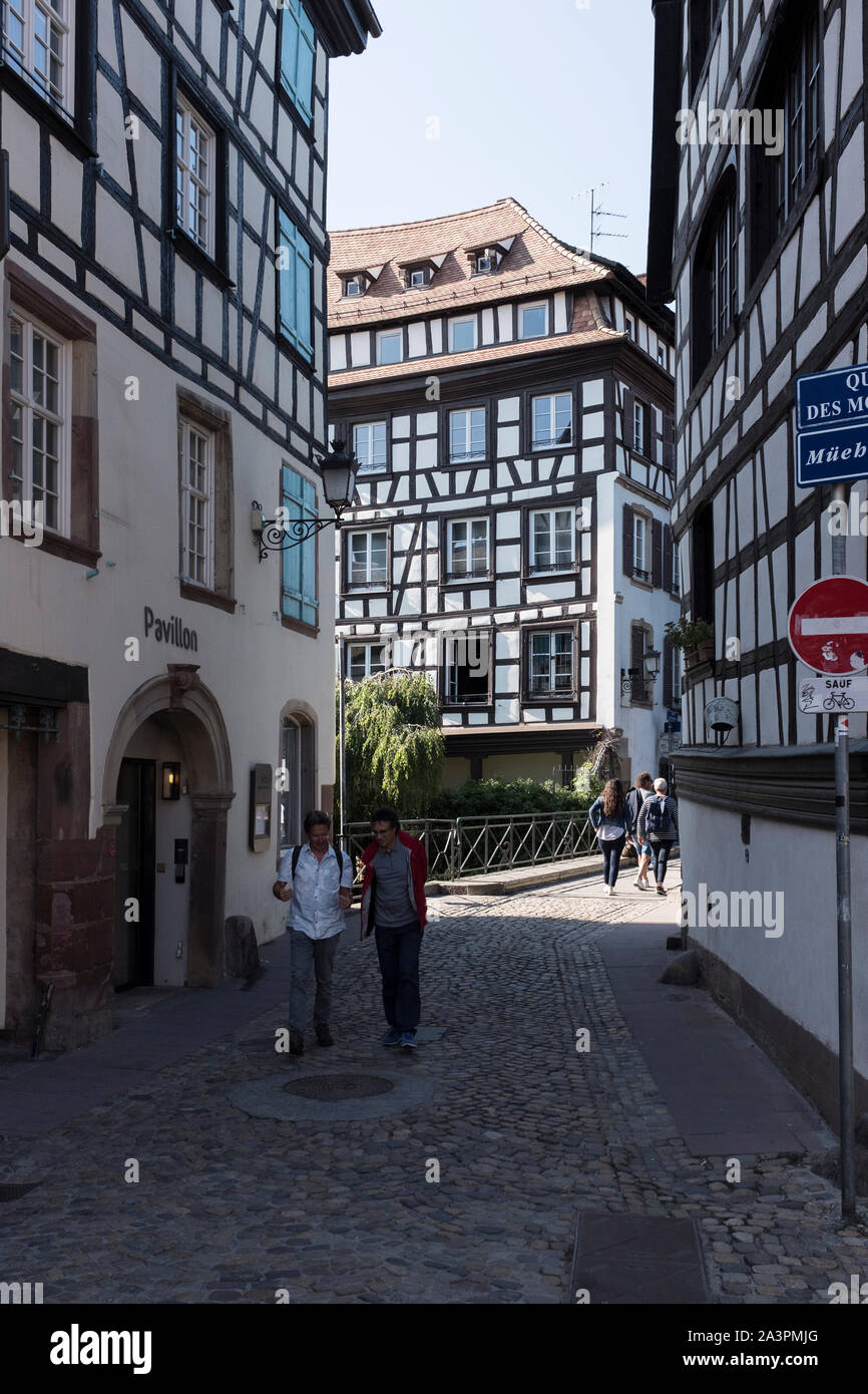 Building Old Buildings Strasbourg Stockfotos und bilder Kaufen Alamy