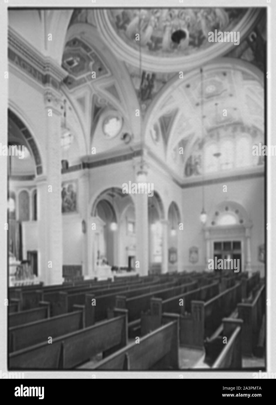 St. Martin de Tours Kirche, 1288 Hancock St., Brooklyn, New York. Stockfoto