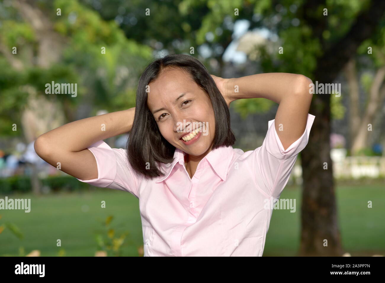 Diverse weibliche Entspannend Stockfoto