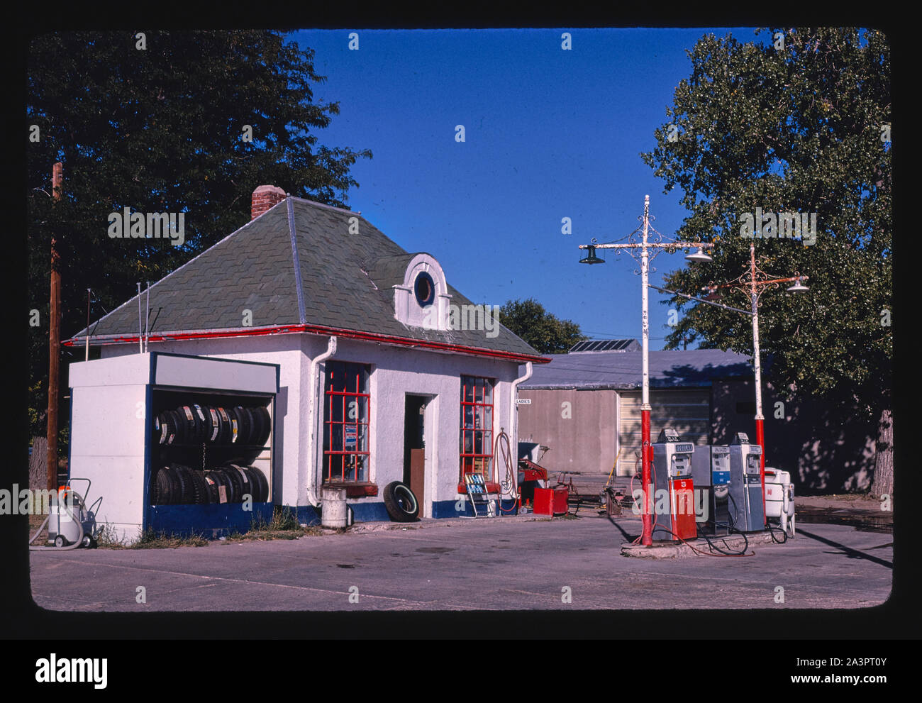 Standard Gas, Oakley, Kansas Stockfoto