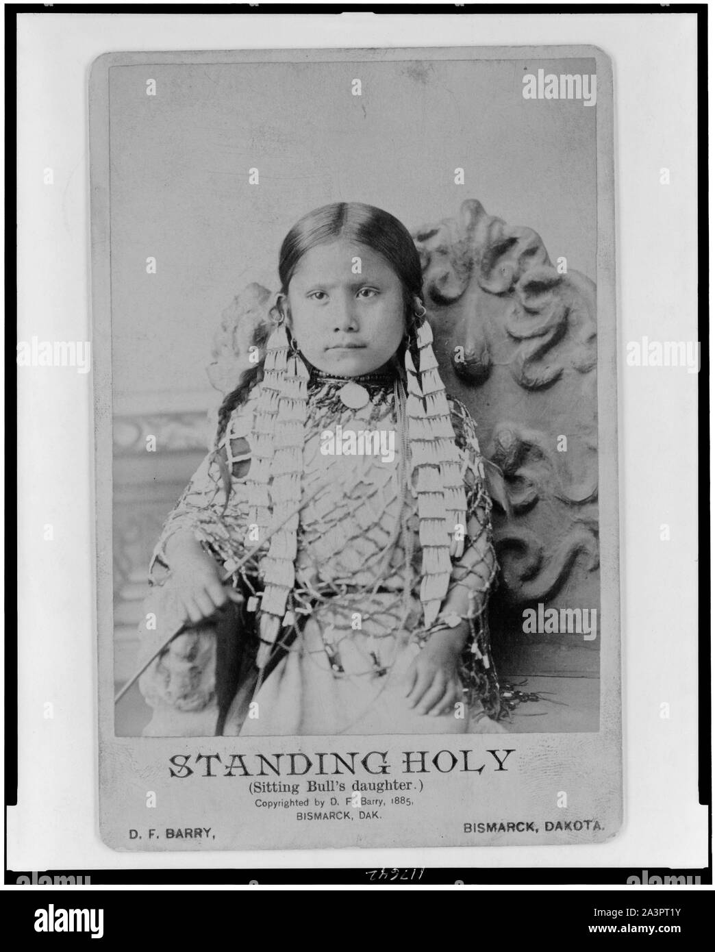 Ständigen Heiligen (Sitting Bull's Tochter) Stockfoto