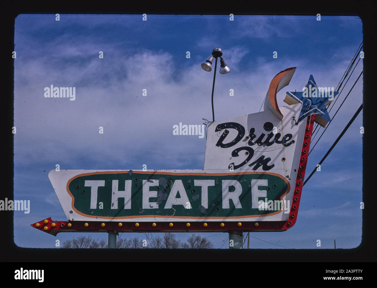 Star-Lite Drive-In, Cheyenne, Wyoming Stockfoto