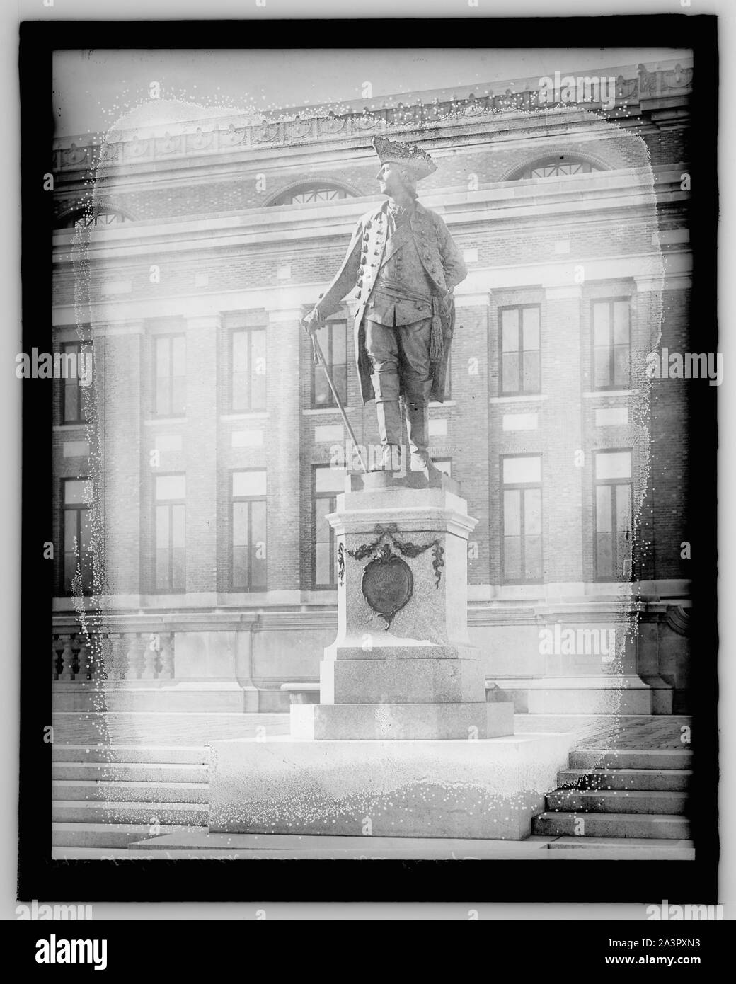 Statue von Fred'k toll War College, [Washington, DC] Stockfoto