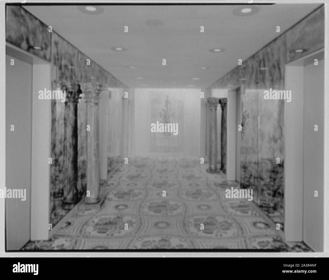 Stouffer's Restaurant, 666 5th Avenue, New York. Stockfoto