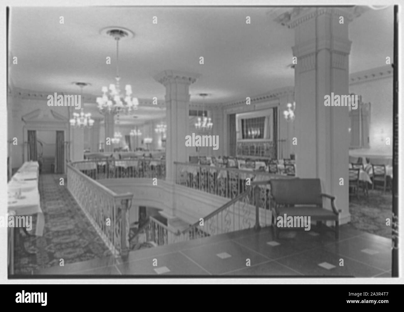 Stouffer's Restaurant, E. 42nd St., New York City. Stockfoto