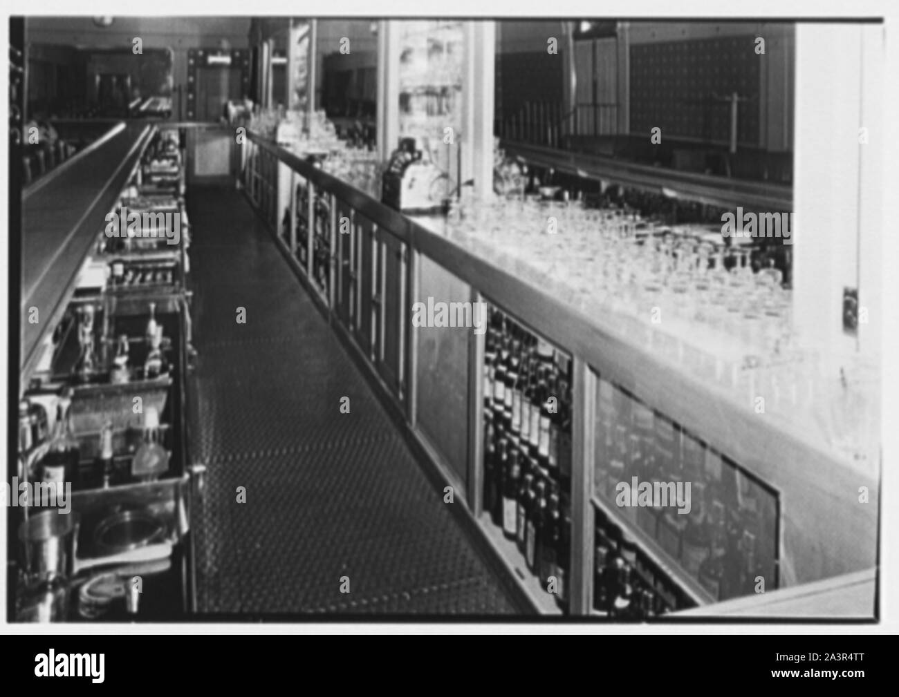 Stouffer's Restaurant, E. 42nd St., New York City. Stockfoto