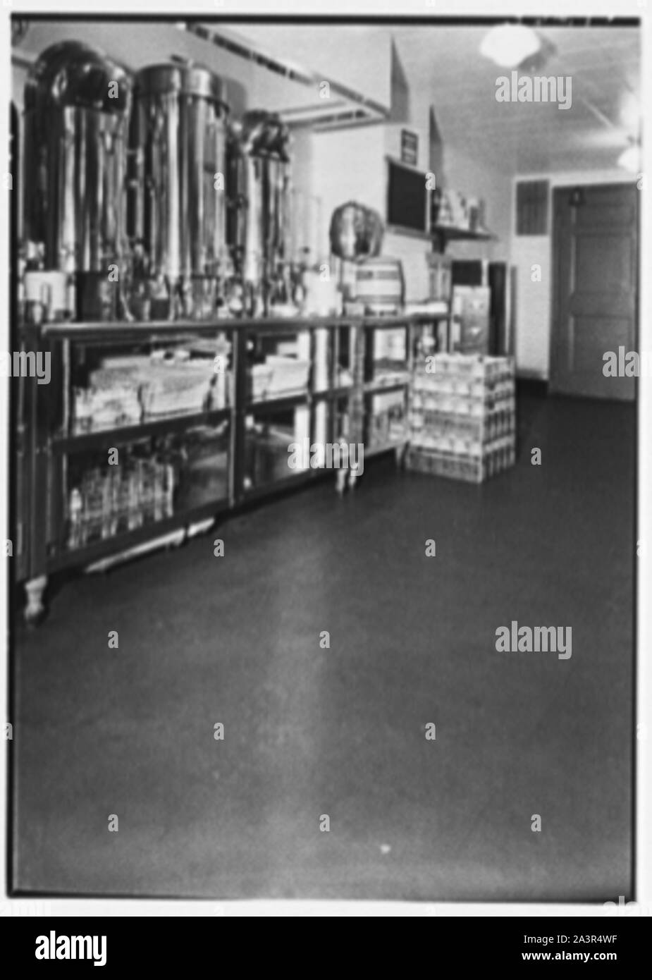 Stouffer's Restaurant, E. 42nd St., New York City. Stockfoto