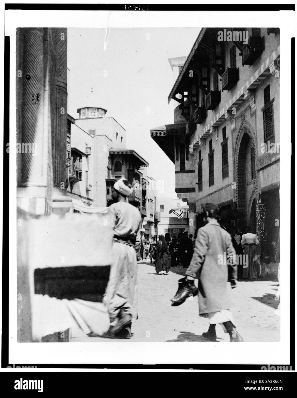 Street Scene bei Columbian Exposition der Welt, Chicago, Illinois Stockfoto