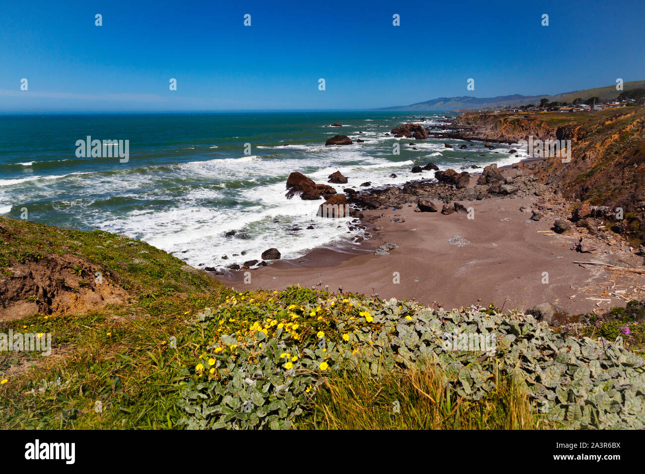 Sonoma Coast State Park Stockfoto