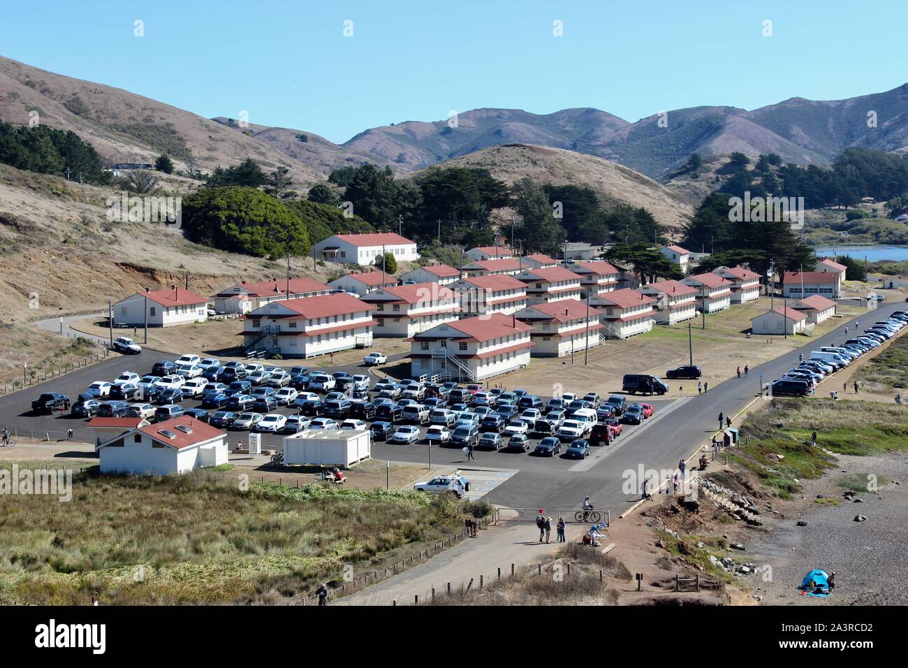 Fort Cronkhite, Marin Headlands, Kalifornien Stockfoto