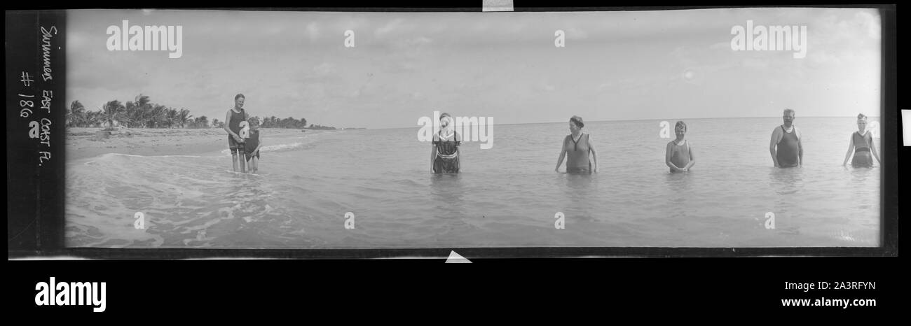 Schwimmer, Ostküste Florida Stockfoto