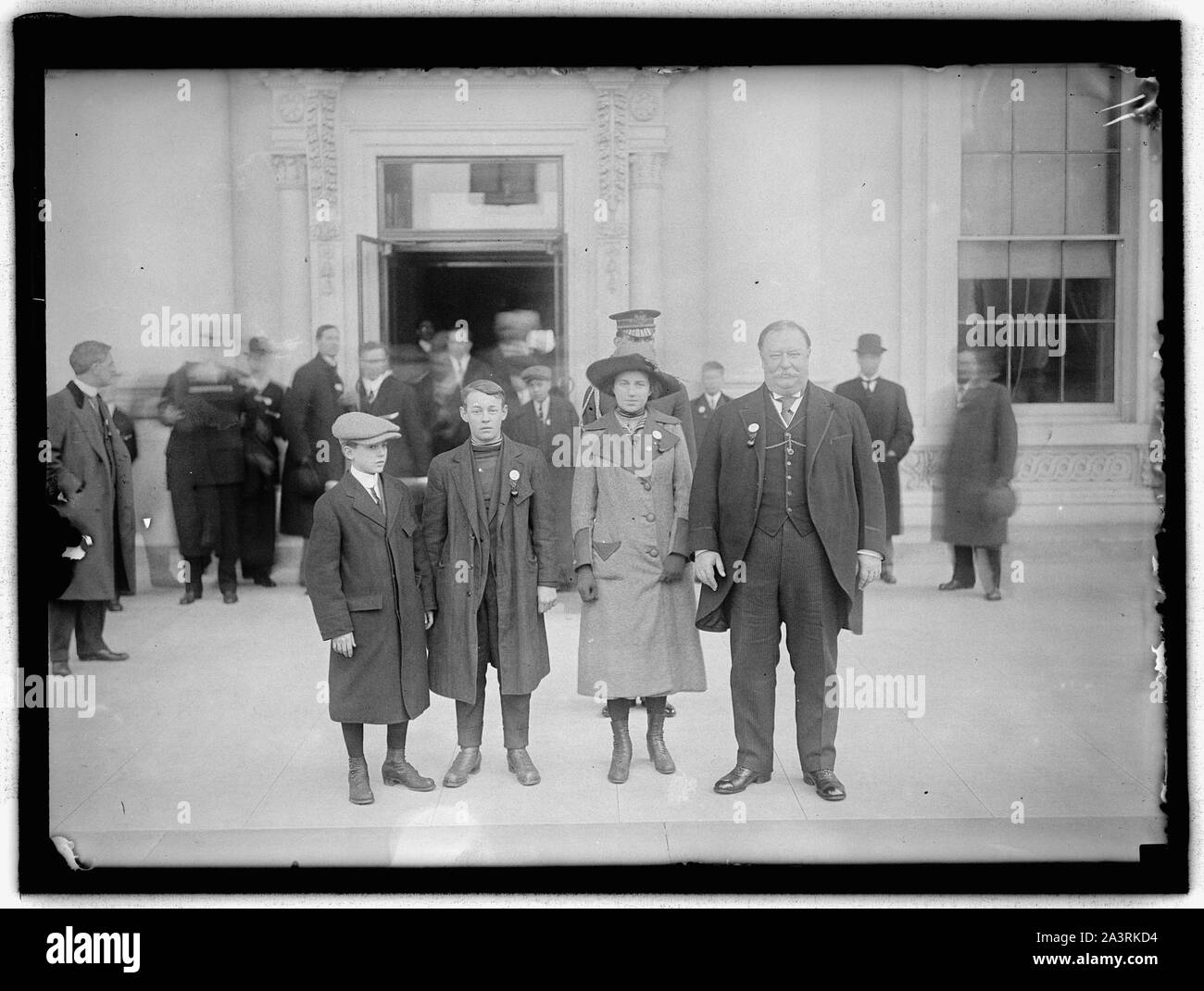 TAFT, William Howard. TAFT FAMILIE Stockfoto