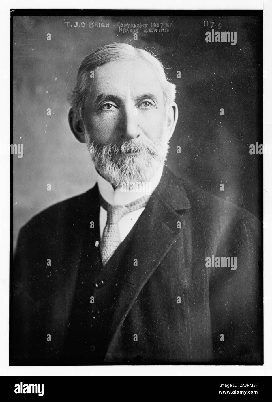T.J. O'Brien, portraitbüste, copyright von Harris & Ewing/Harris & Ewing Stockfoto