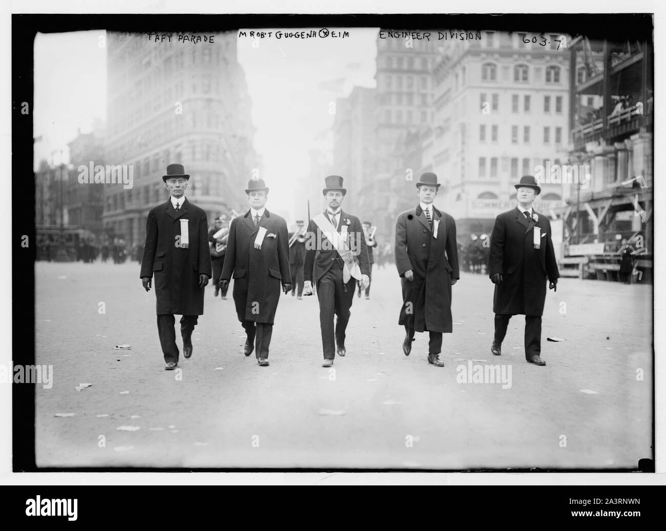 Taft Parade, Rob 't Guggenheim, Ingenieur Abteilung [New York] Stockfoto