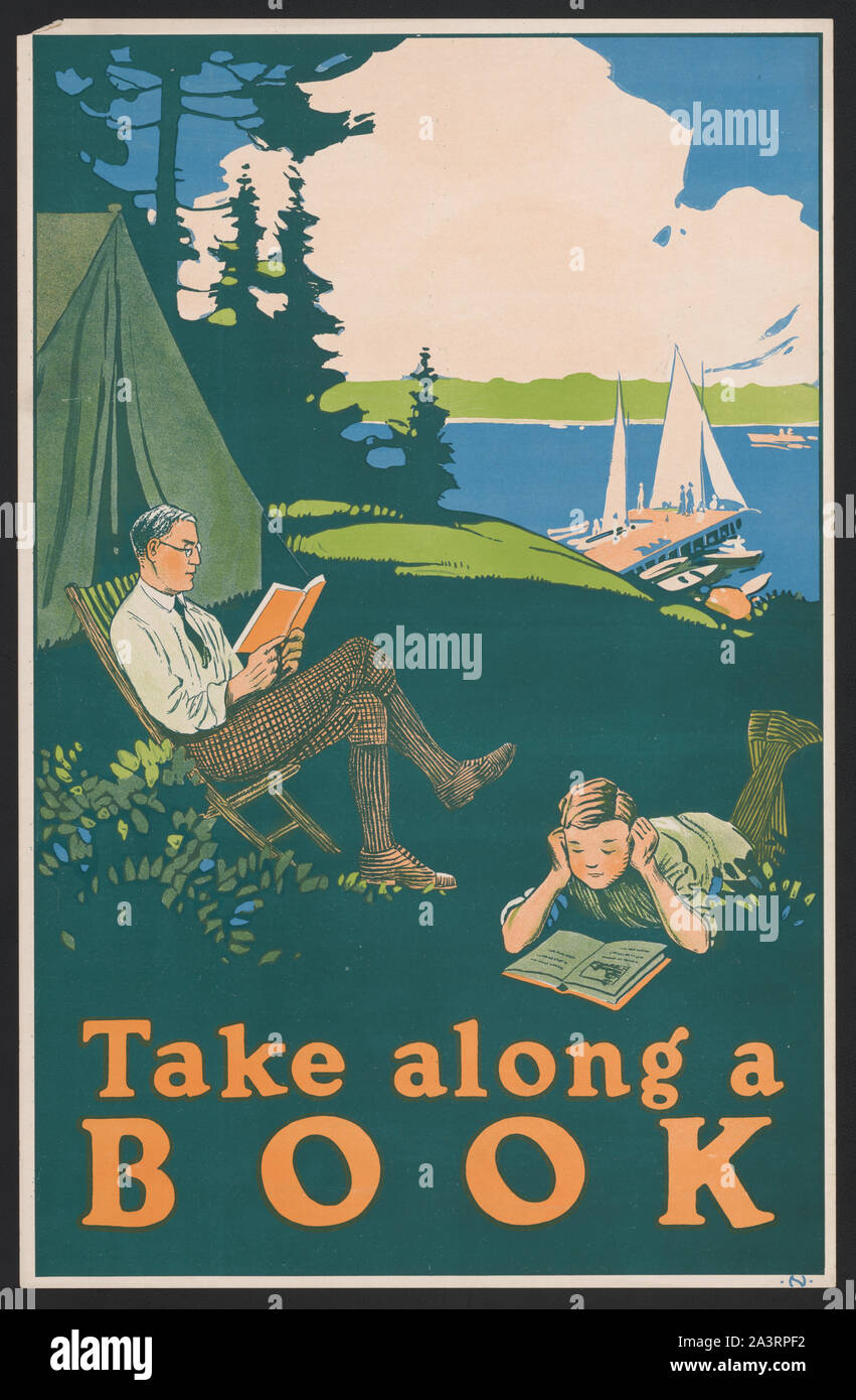 Nehmen Sie ein Buch Stockfoto