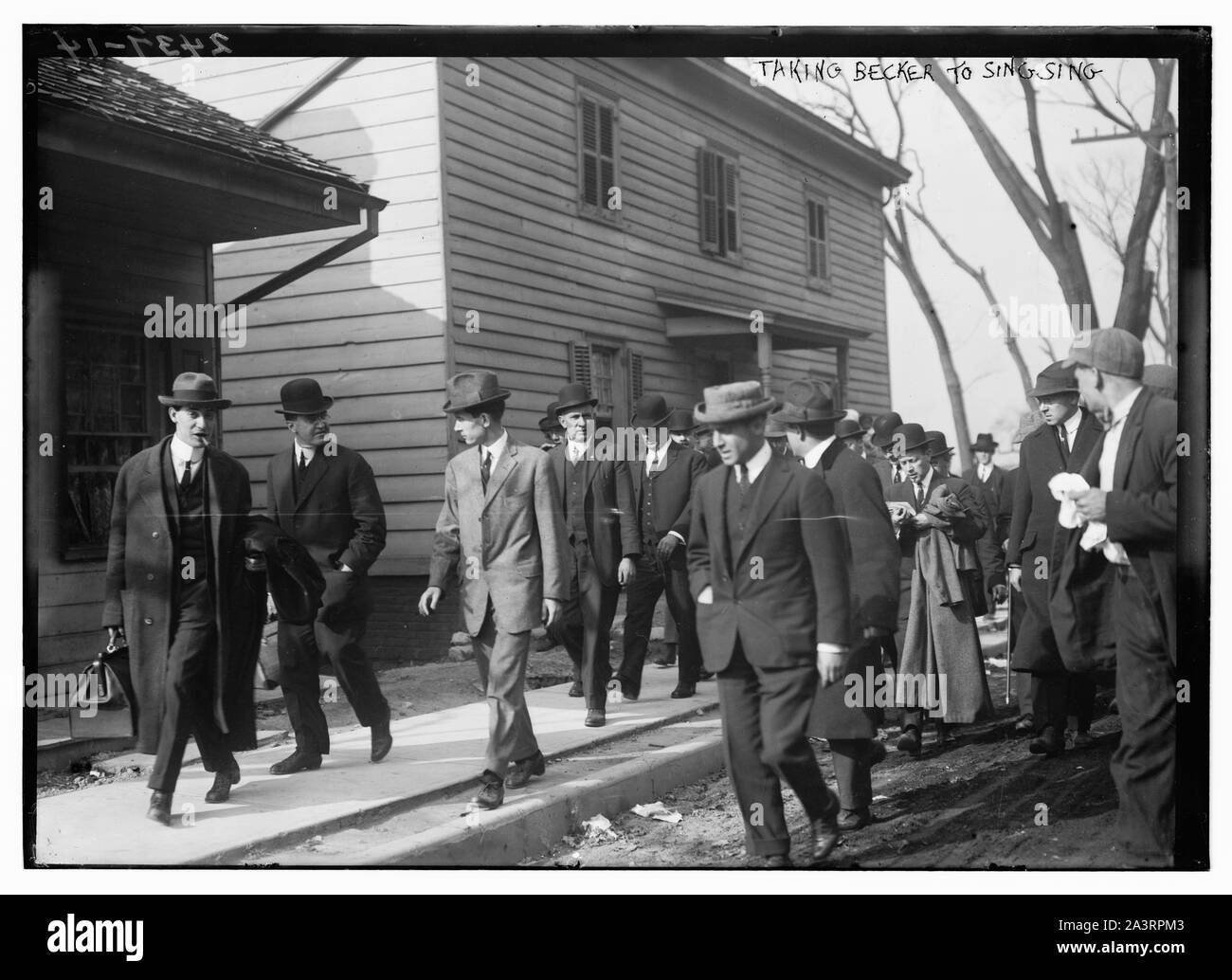 Einnahme von Becker, Sing Sing Stockfoto