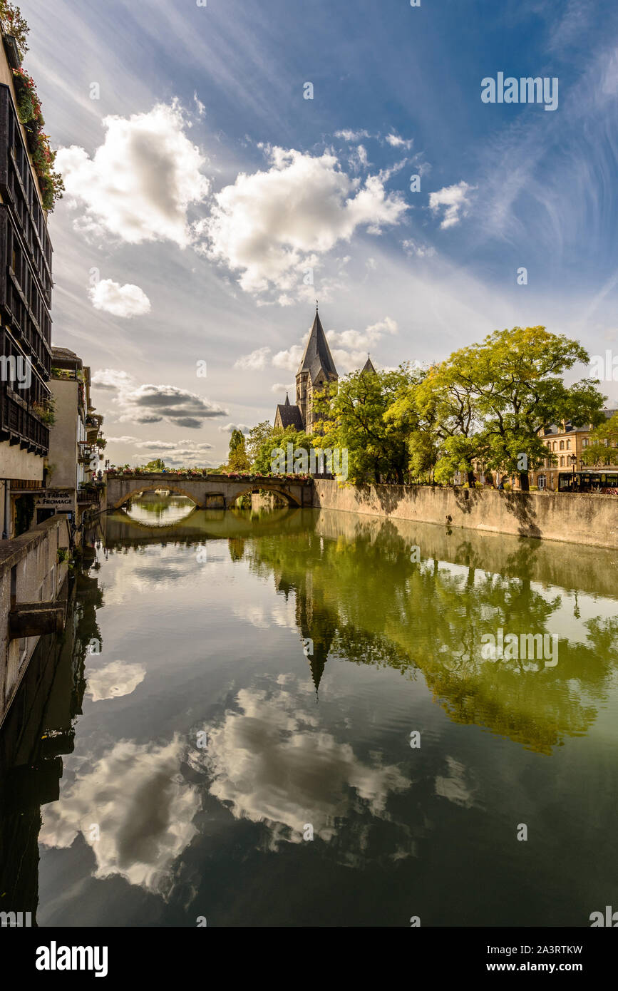 Metzer, Lorraine, Frankreich Stockfoto