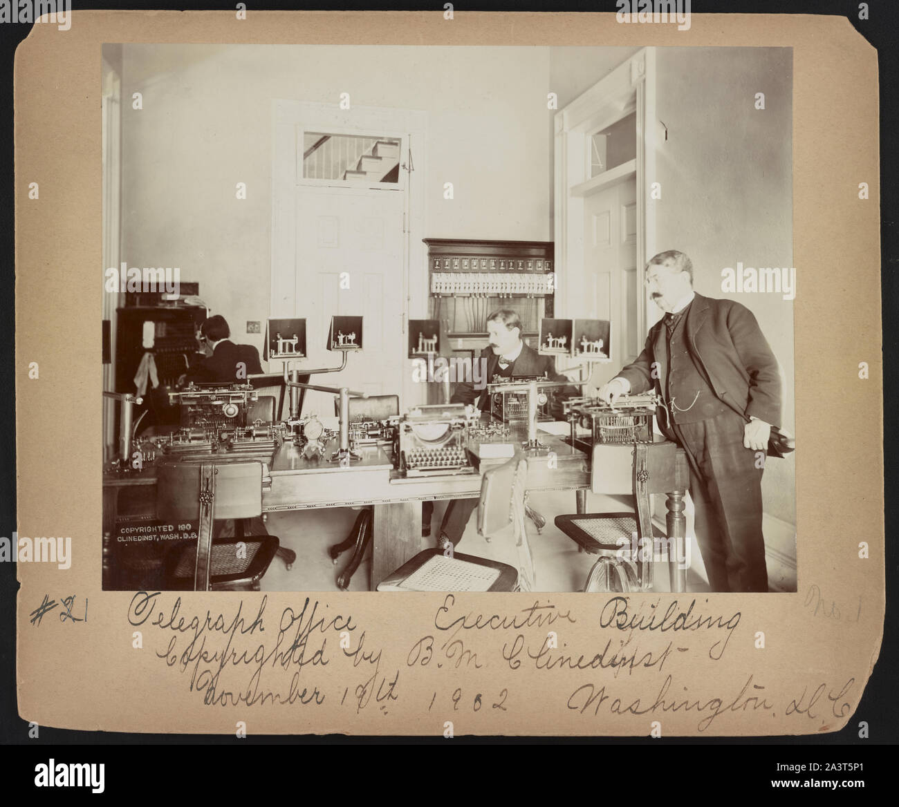 Telegrafenamt, Executive Building Stockfoto