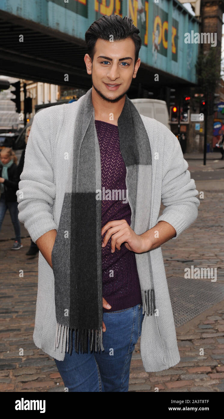 Foto muss Gutgeschrieben © Jeff Spicer/Alpha Presse 079686 16/04/2015 Junaid Ahmed auf der Gilgamesch Champagner Bar Launch Party in der Stables Market Camden London Stockfoto