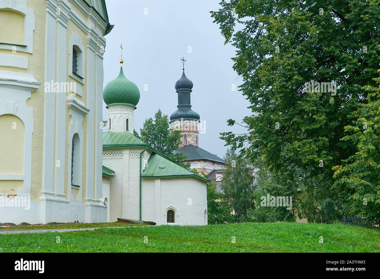 Kirillo-Belozersky Kloster in der Nähe von City Kirillov, Vologda Region, Russland Stockfoto