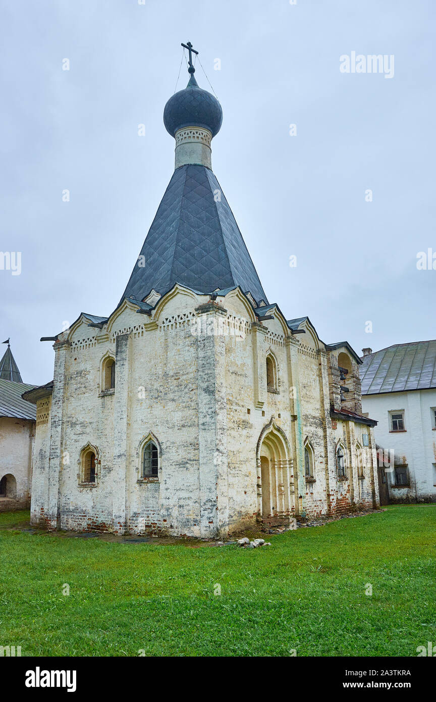 Kirillo-Belozersky Kloster in der Nähe von City Kirillov, Vologda Region, Russland Stockfoto