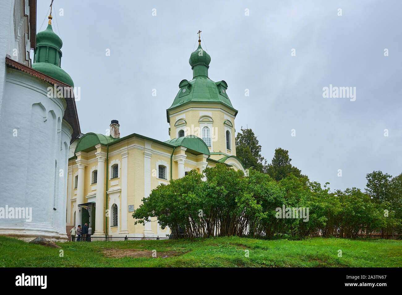 Kirillo-Belozersky Kloster in der Nähe von City Kirillov, Vologda Region, Russland. August 5, 2019 Stockfoto