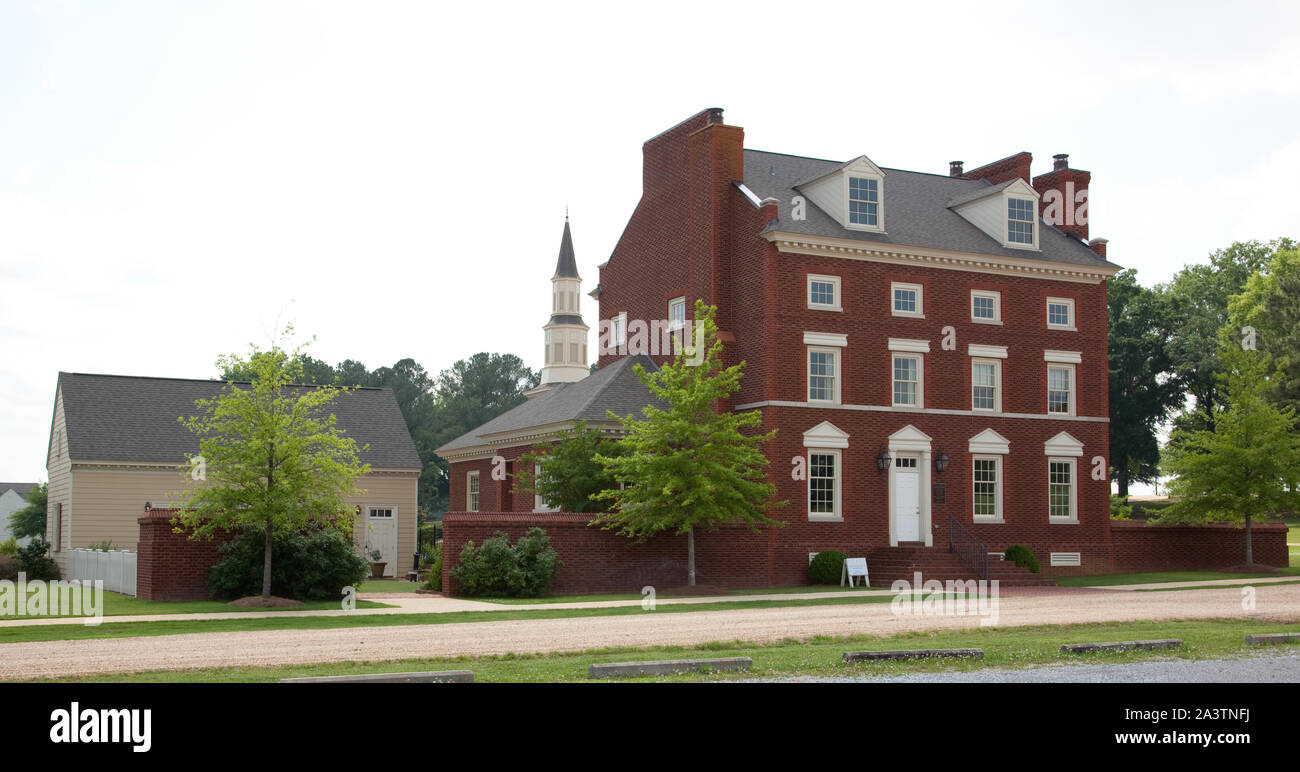 Die amerikanischen Dorf, Monetvallo, Alabama Stockfoto