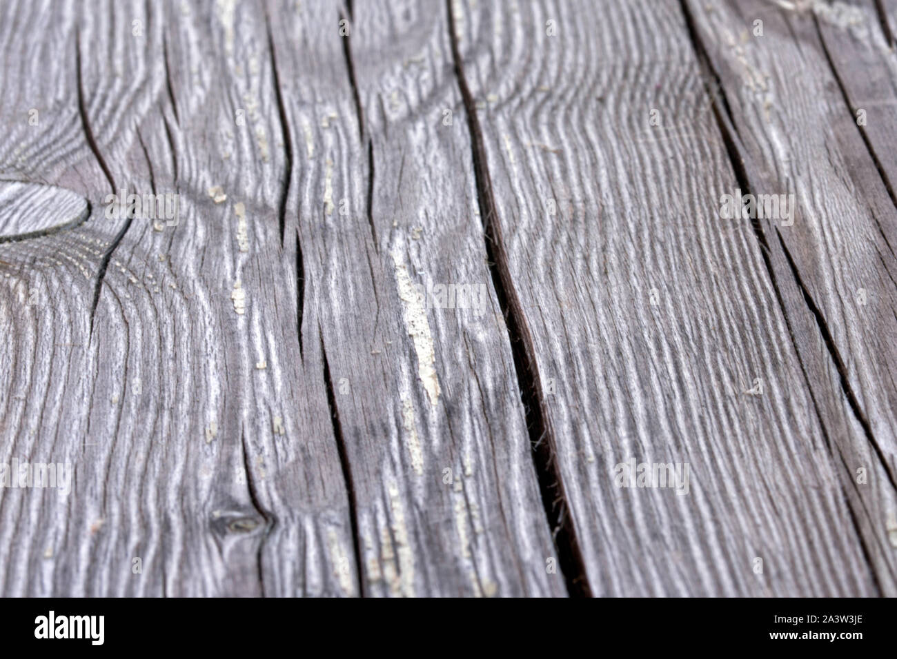 Risse im Holz Textur, altes Holz board Stockfoto