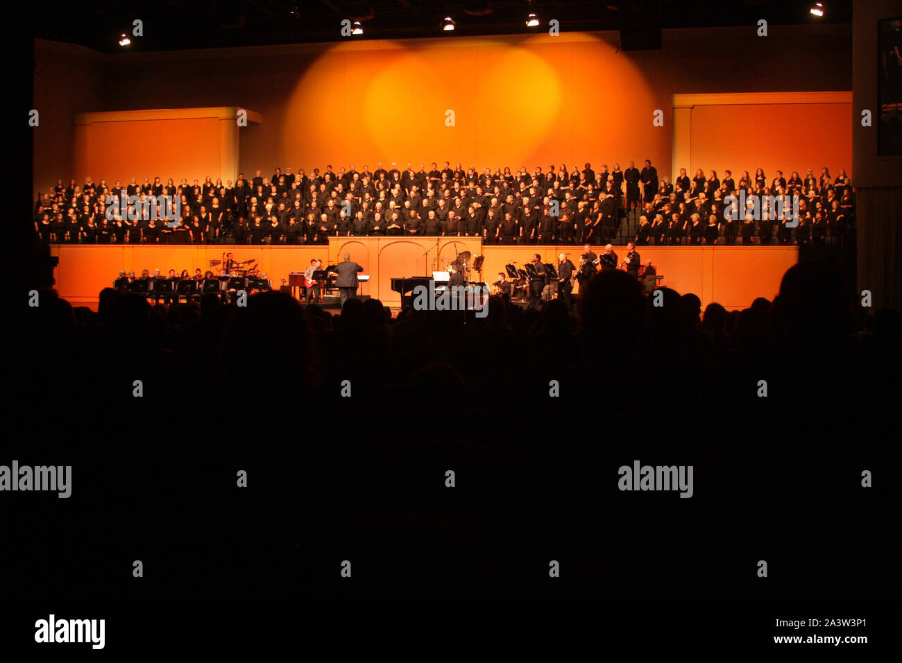 Liberty University School für Musik an Thomas Road Baptist Church in Lynchburg, VA, USA. Stockfoto