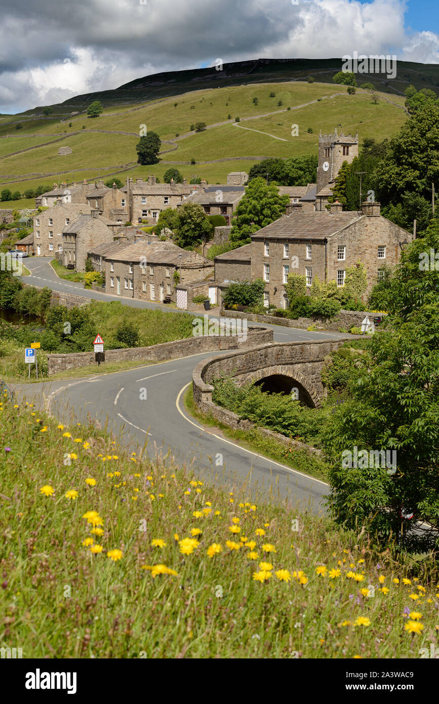 Muker, Yorkshire Dales Stockfoto