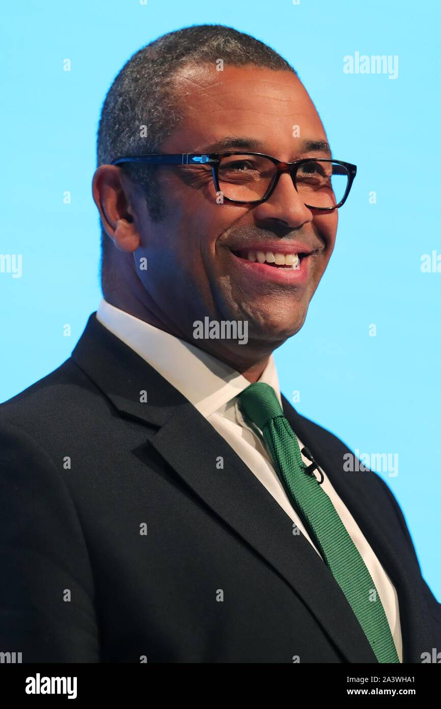 JAMES CLEVERLY, 2019 Stockfoto