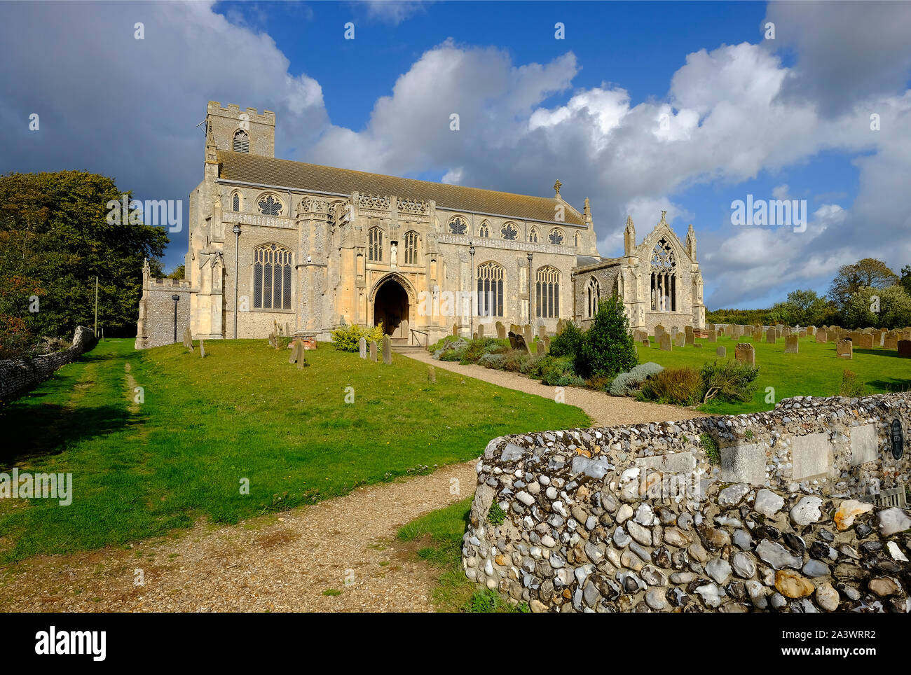 St Margaret's Church, cley-next-the-Sea, Norfolk, England Stockfoto