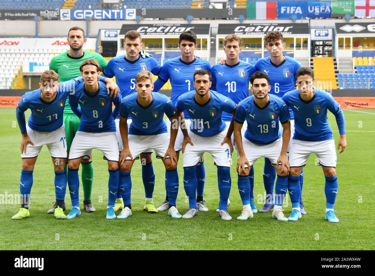 Italienische Fußballnationalmannschaft Stockfotos und -bilder Kaufen - Alamy
