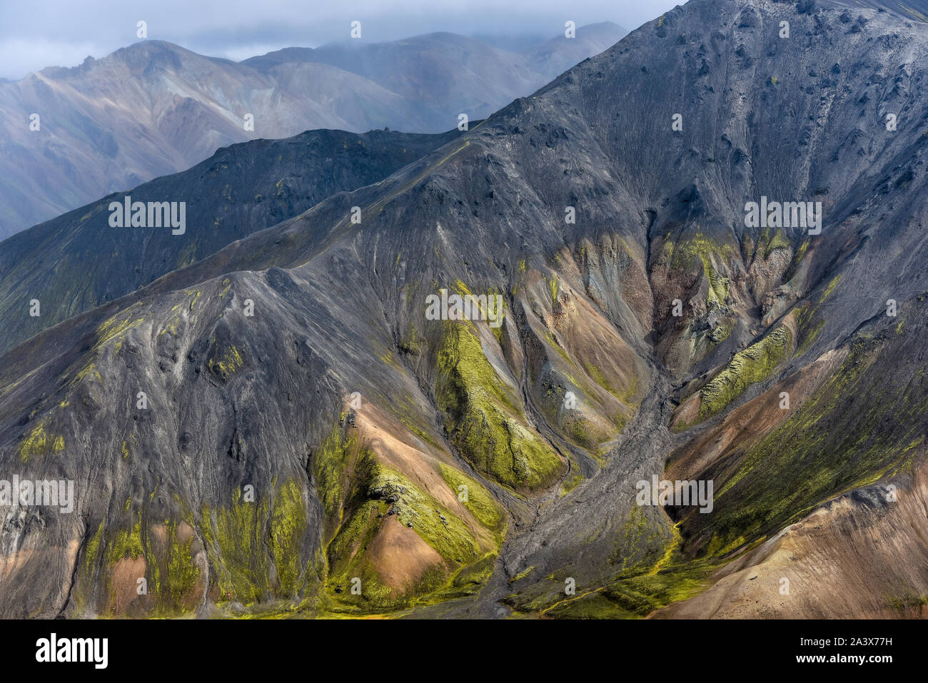 Landmannalaugar, Island Stockfoto