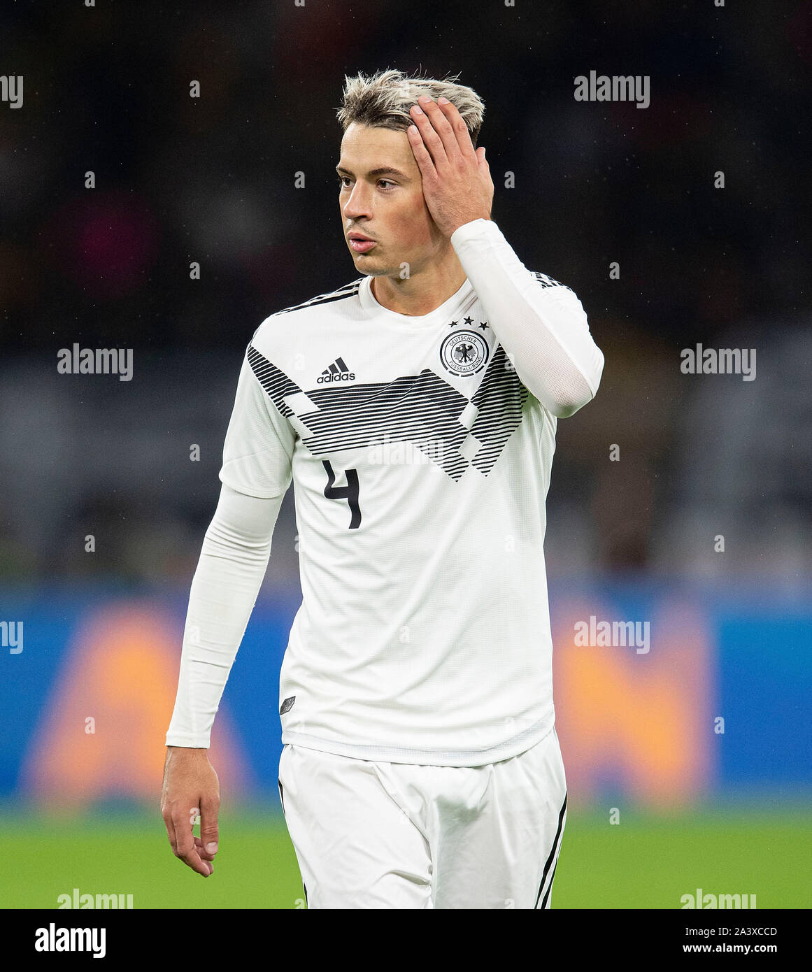 Robin COOK (GER), Geste, Gestik. Fussball Laenderspiel, Freundschaftsspiel, Deutschland (GER) - Argentinien (ARG) 2:2, am 09/10/2019 in Dortmund/Deutschland. € | Nutzung weltweit Stockfoto