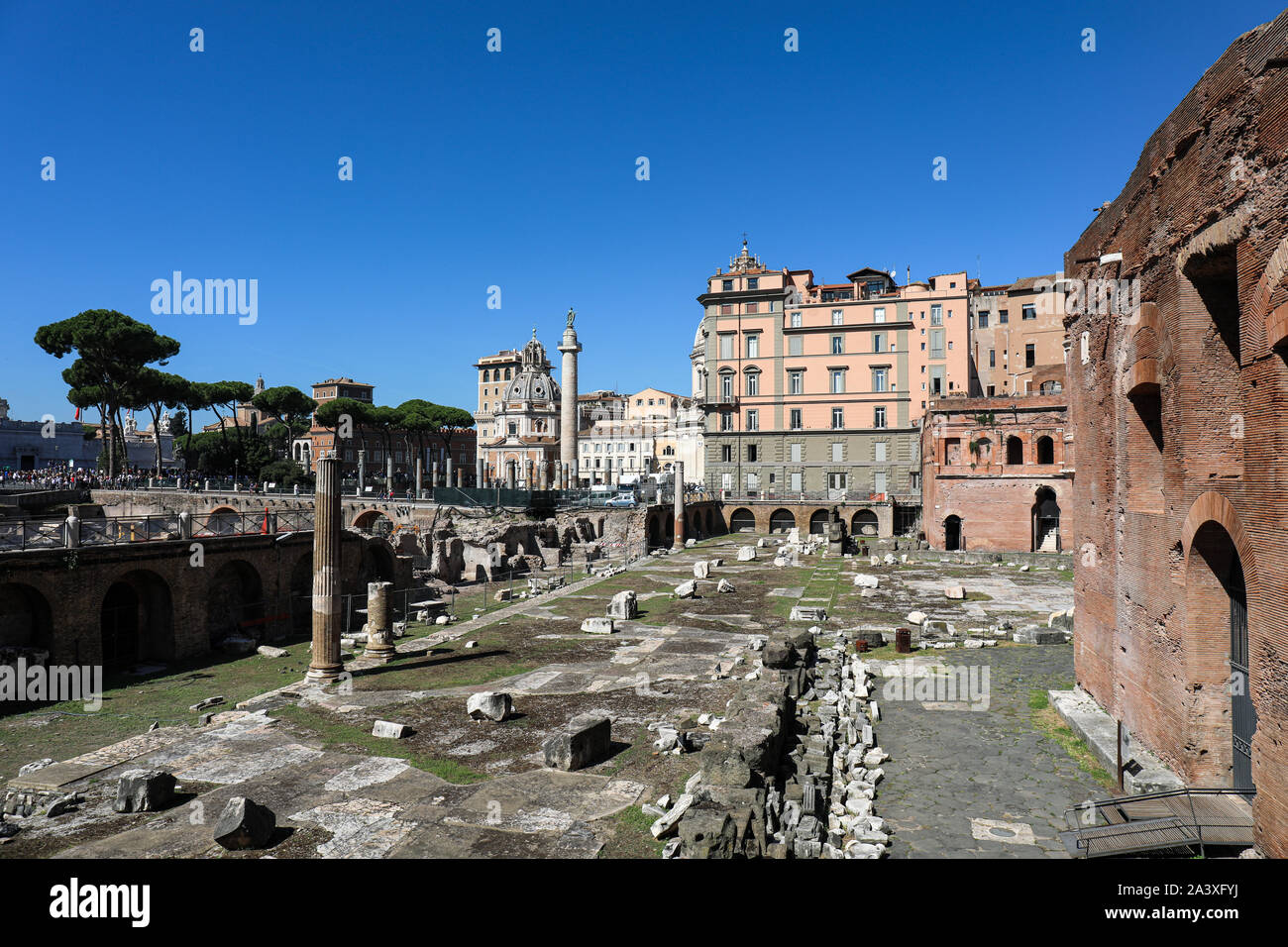 Mercati di Traiano in Rom, Italien Stockfoto