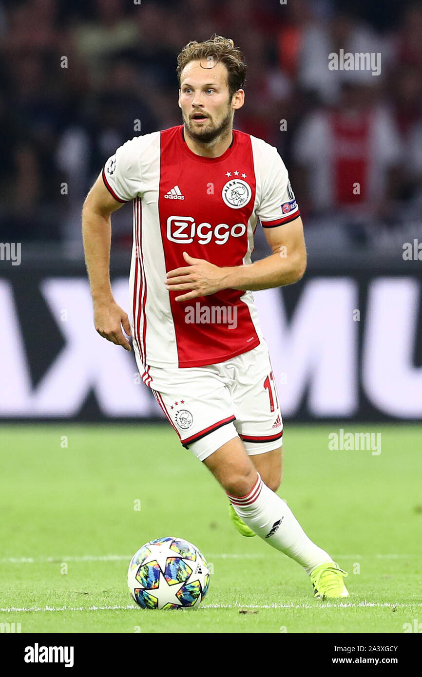 28-08-2019: Fußball: Ajax v APOEL Nikosia: Amsterdam L-R: Daley Blind von Ajax Stockfoto