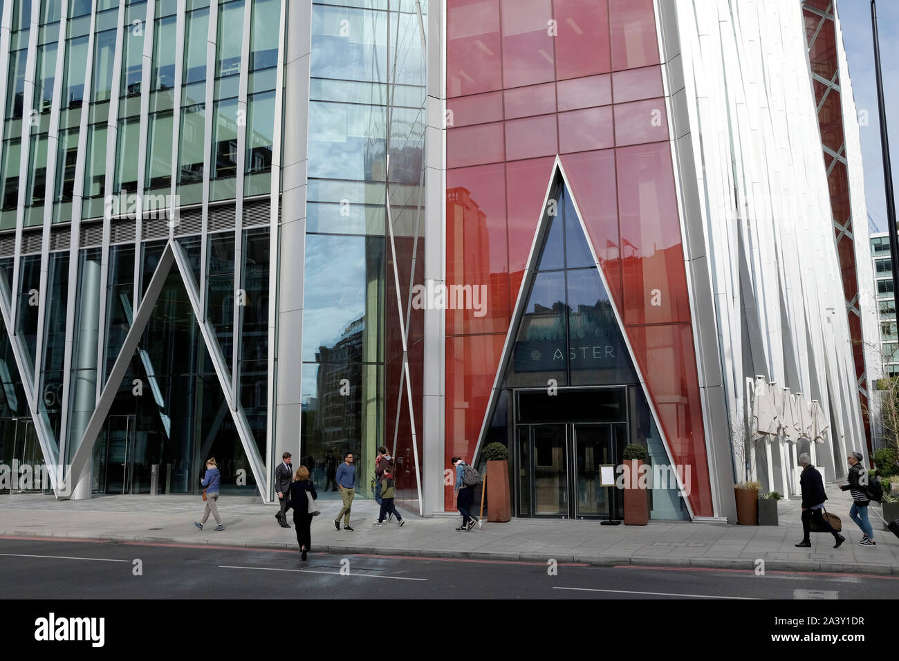 Nahaufnahme der Nova Gebäude in Victoria, London, Großbritannien Stockfoto