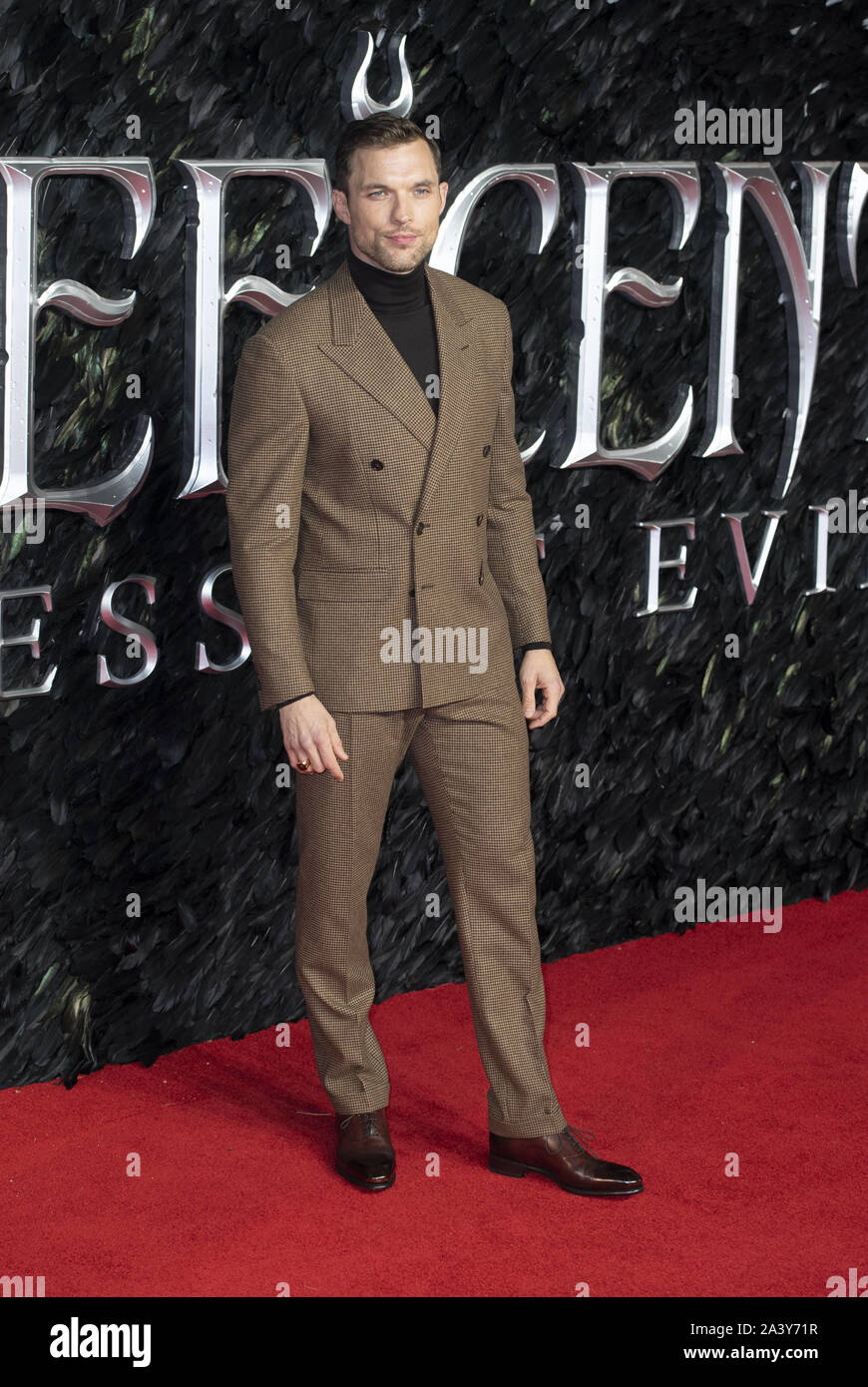 London, Großbritannien. 9. Okt., 2019. Ed Skrien besucht die''˜ Malefiz: Herrin des Bösen' Europäische Premiere am BFI IMAX, Waterloo. Credit: Gary Mitchell/SOPA Images/ZUMA Draht/Alamy leben Nachrichten Stockfoto