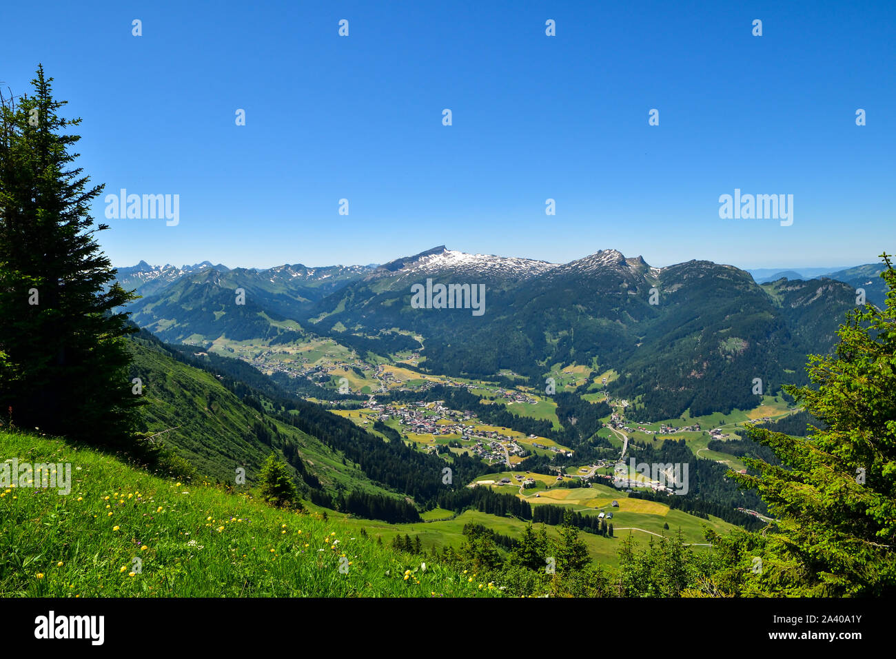 Berg In Den Allguer Alpen