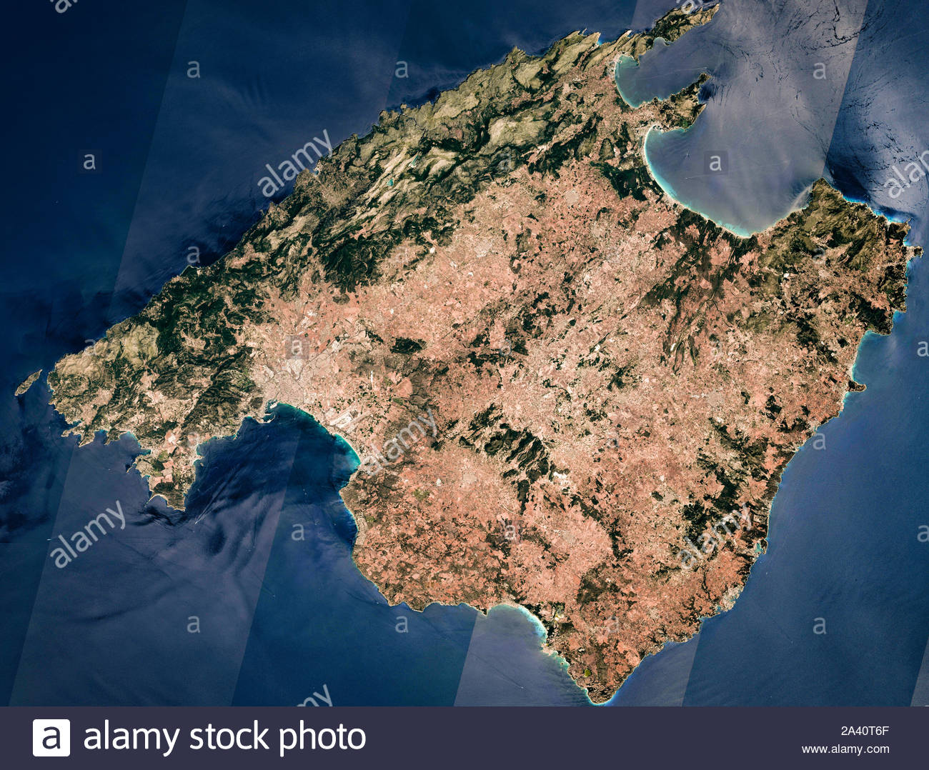 karte mallorca von oben Map Of Mallorca Stockfotos Und Bilder Kaufen Alamy karte mallorca von oben