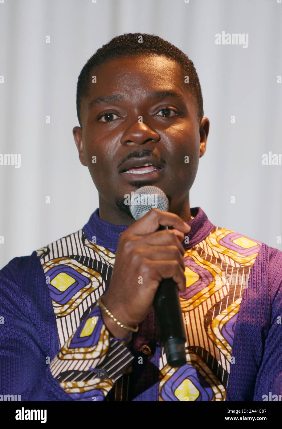 10. Oktober 2019 - Beverly Hills, Kalifornien - David Oyelowo. GEANCO Stiftung Hollywood Gala gehalten an SLS Hotel. Photo Credit: FayeS/AdMedia/MediaPunch Stockfoto