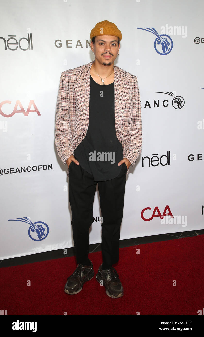 10. Oktober 2019 - Beverly Hills, Kalifornien - Evan Ross. GEANCO Stiftung Hollywood Gala gehalten an SLS Hotel. Photo Credit: FayeS/AdMedia/MediaPunch Stockfoto