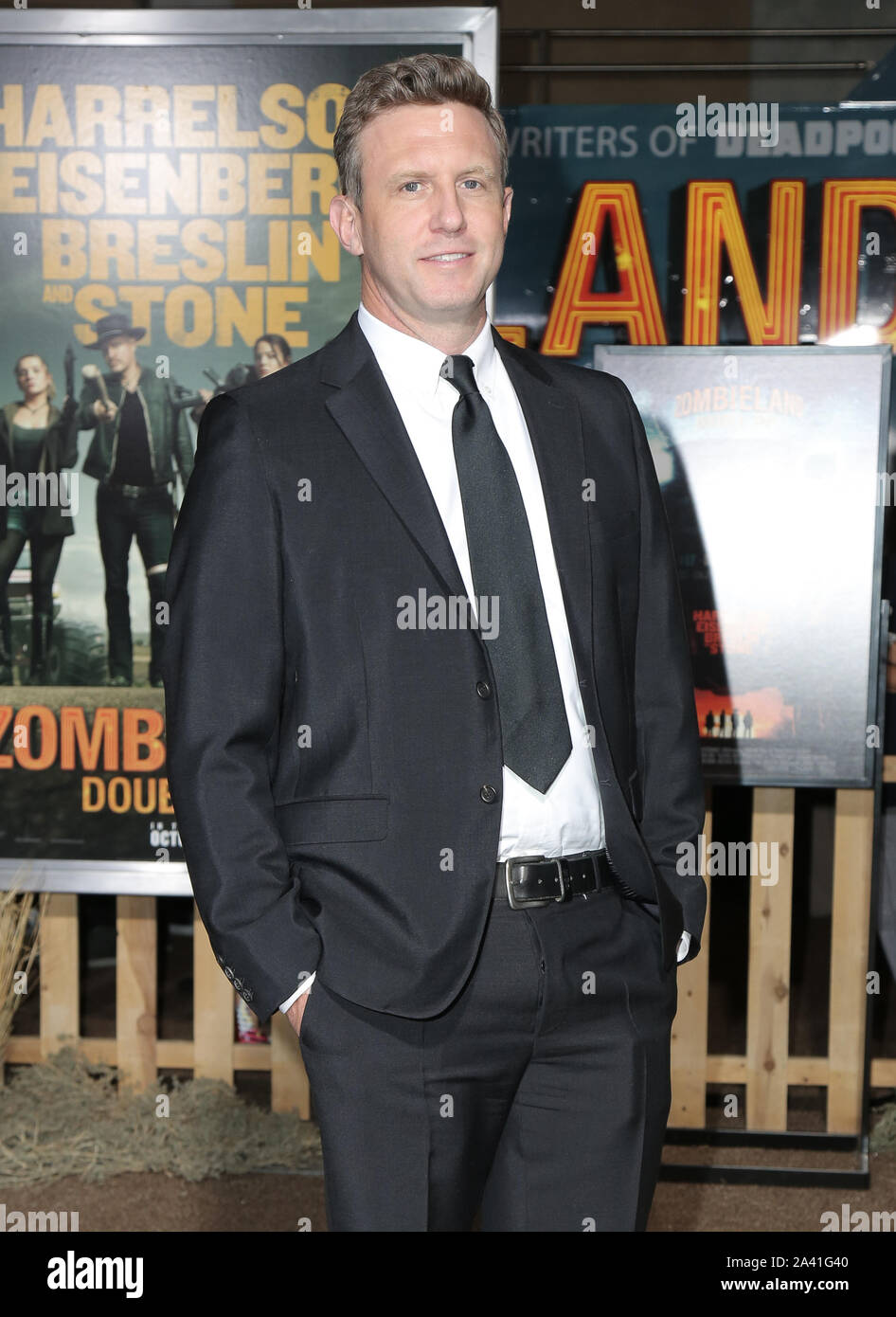 10. Oktober 2019 - Westwood, Kalifornien - Ruben Fleischer. Premiere von Sony Pictures'' Zombieland: Double Tap' im Regency Dorf statt. Foto: PMA/AdMedia/MediaPunch Stockfoto
